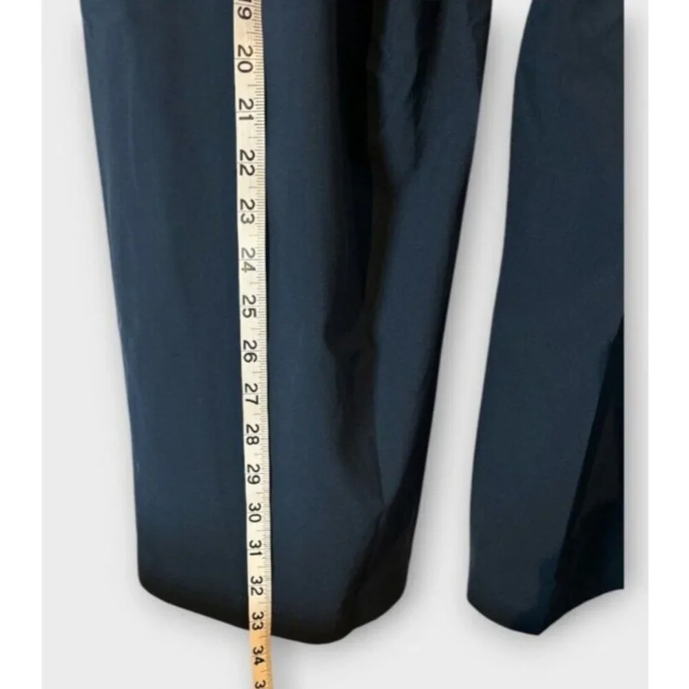 NEW ZUTY Womens XL Cropped Pants UPF 50 Pockets Navy Athleisure Casual‎ Active